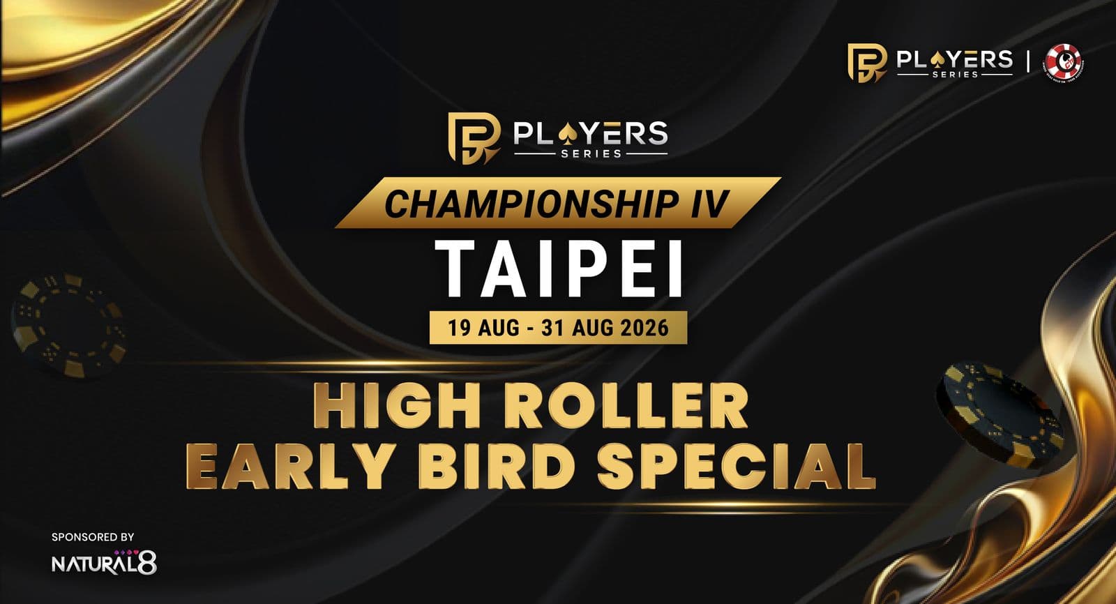 The Ultimate High Roller Deal for PS Championship IV Taipei 2026