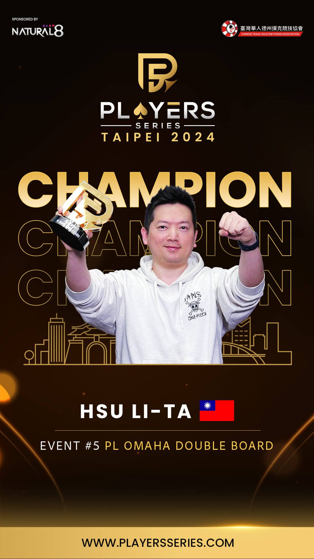 Hsu Li-Ta, champion