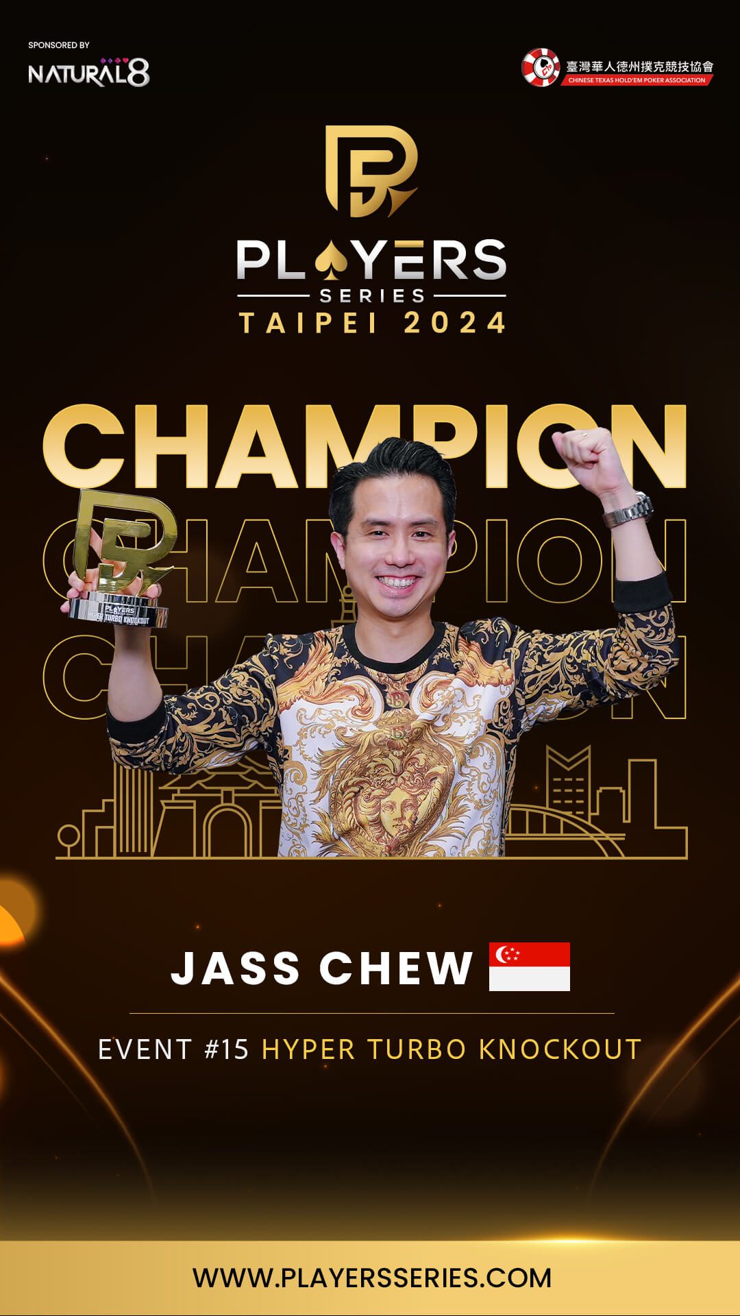 Jass Chew Wei-Jun, champion