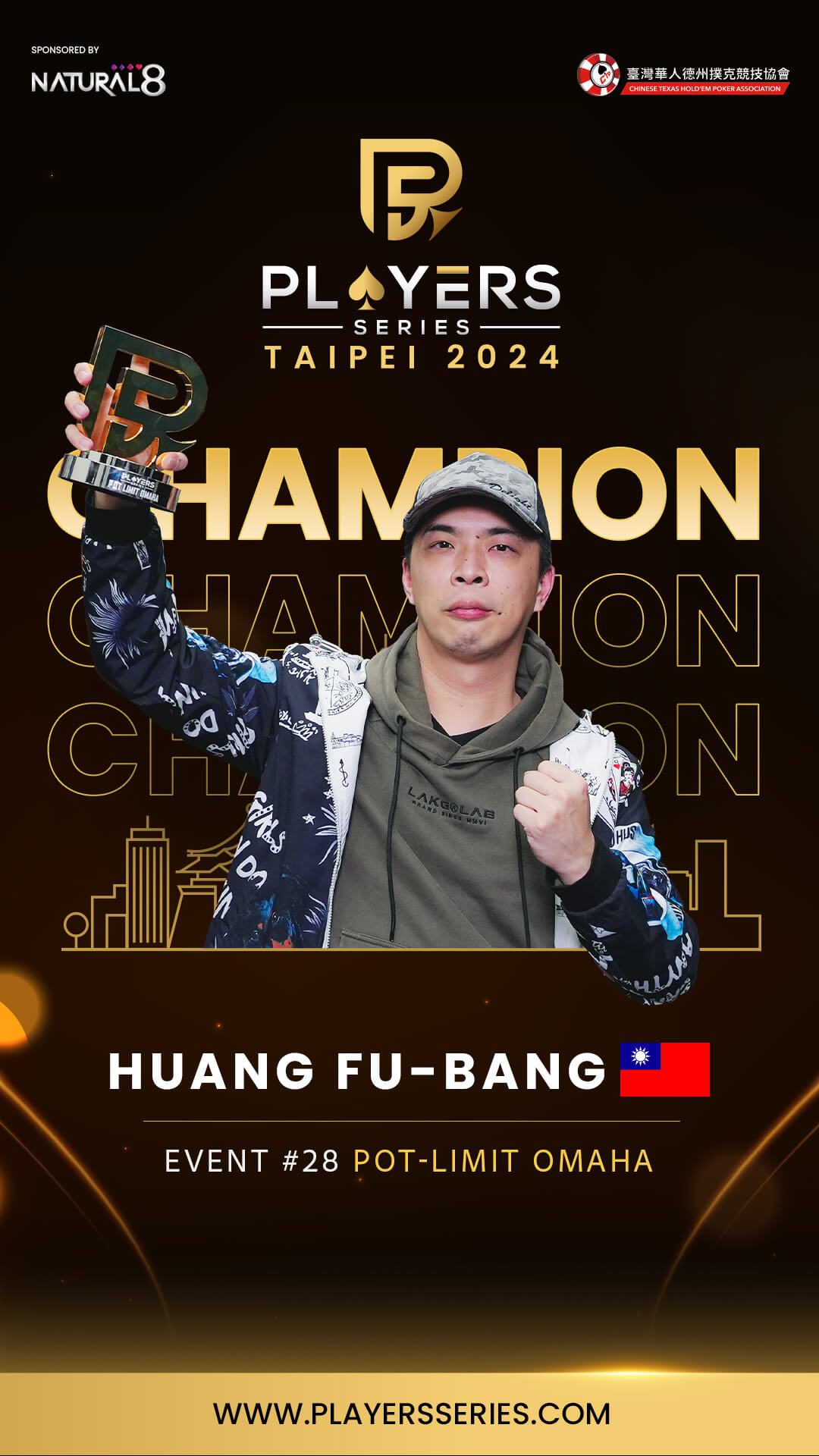 Huang Fu-Bang、優勝者