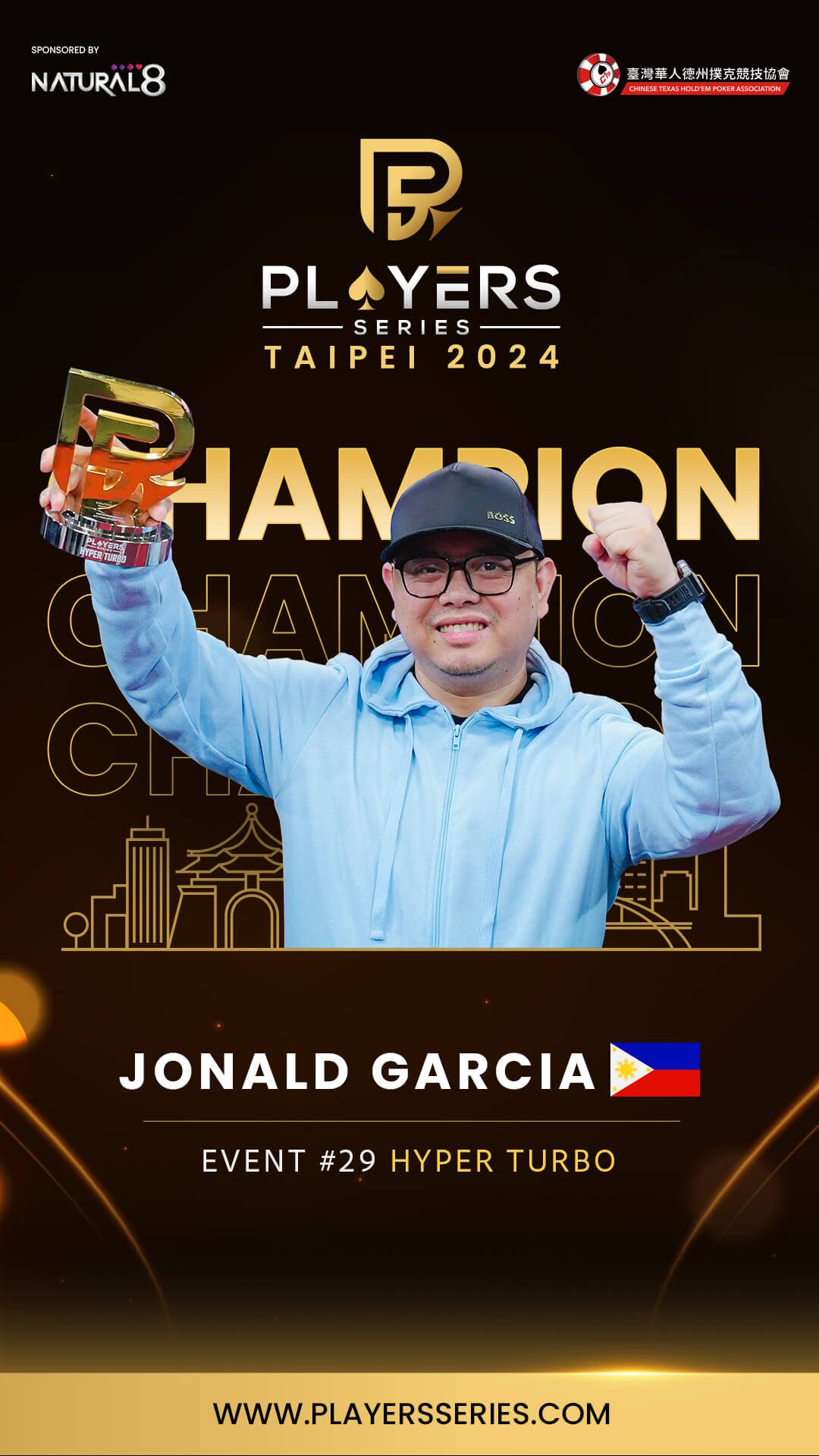 Jonald Garcia, champion
