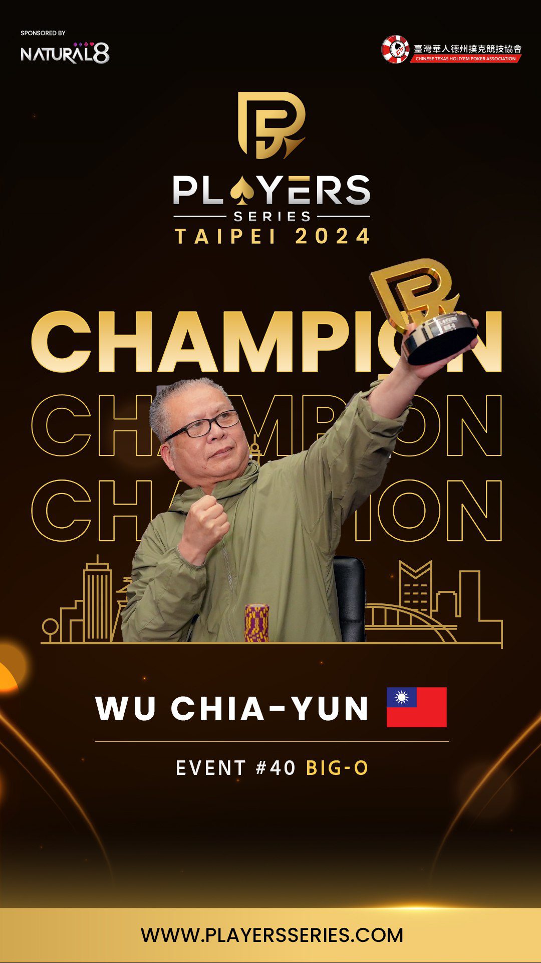 Wu Chia-Yun, champion