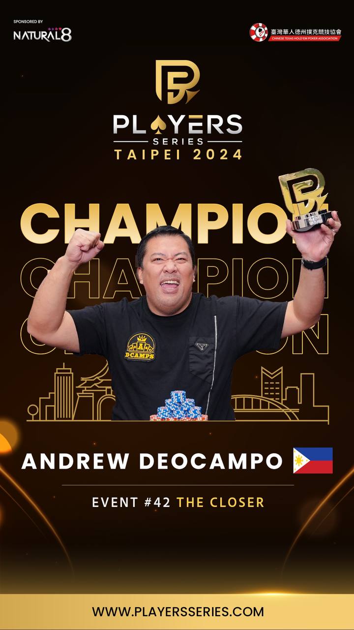 Andrew Deocampo, champion