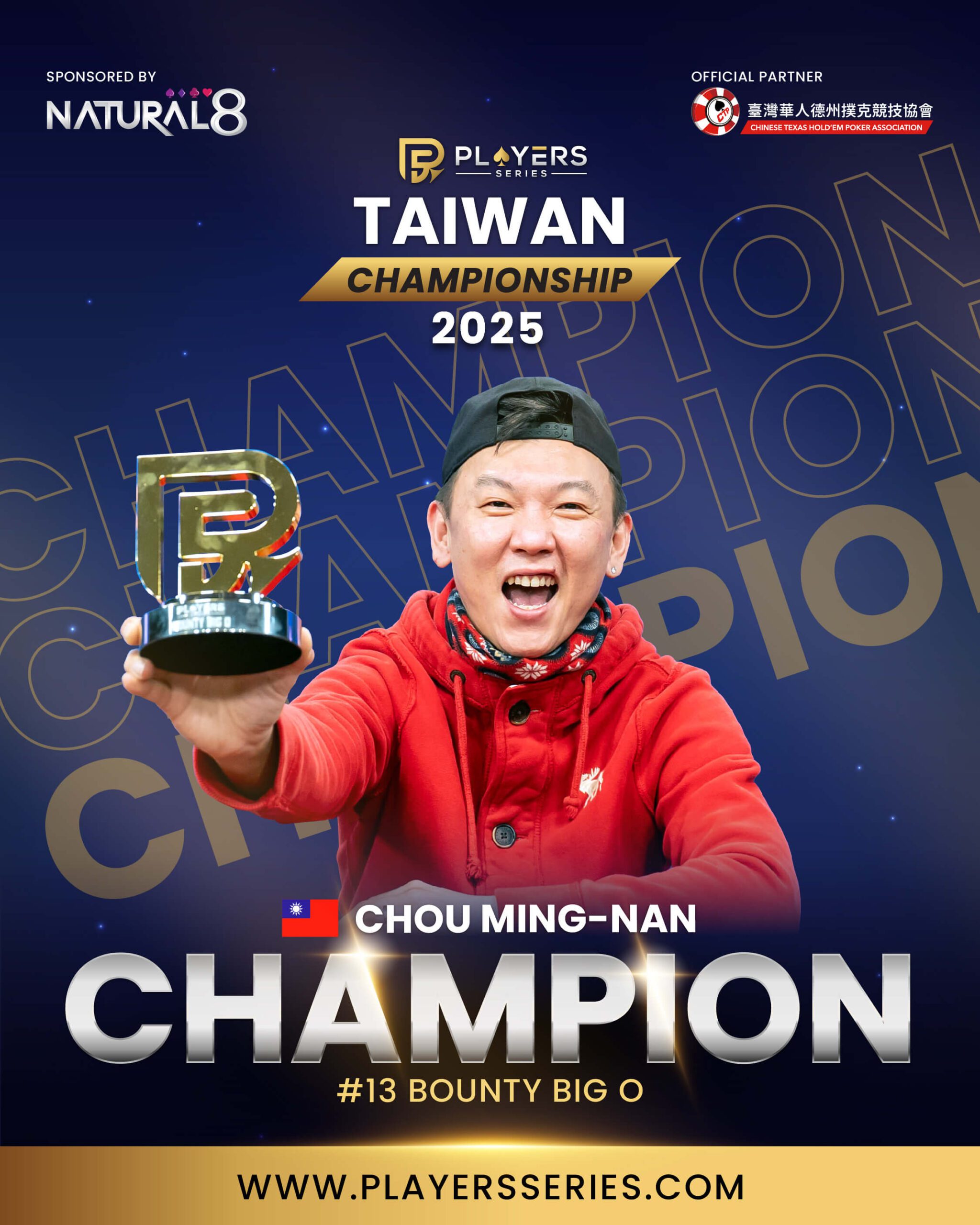 Chou Ming-Nan, champion