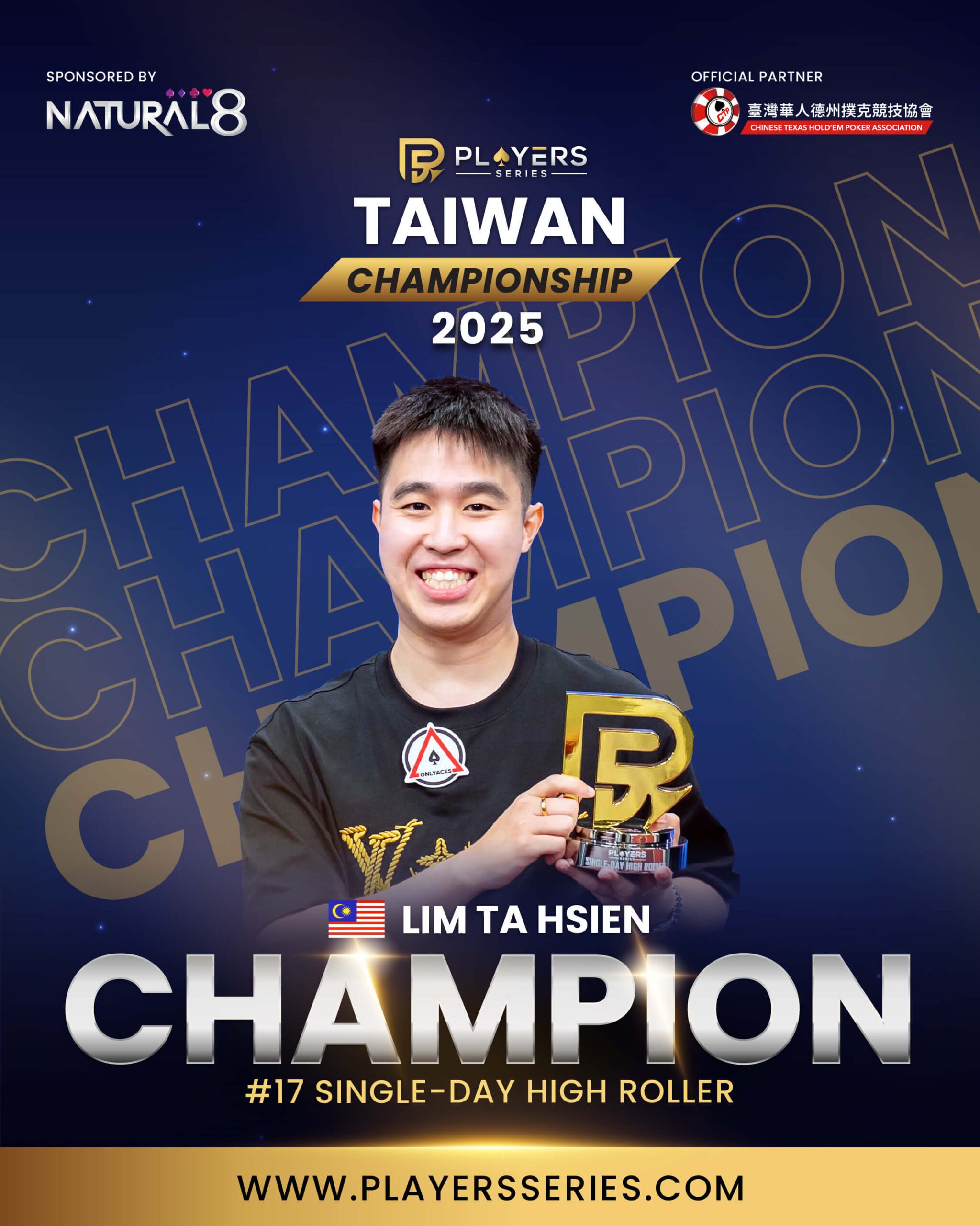 Lim Ta-Hsien, champion