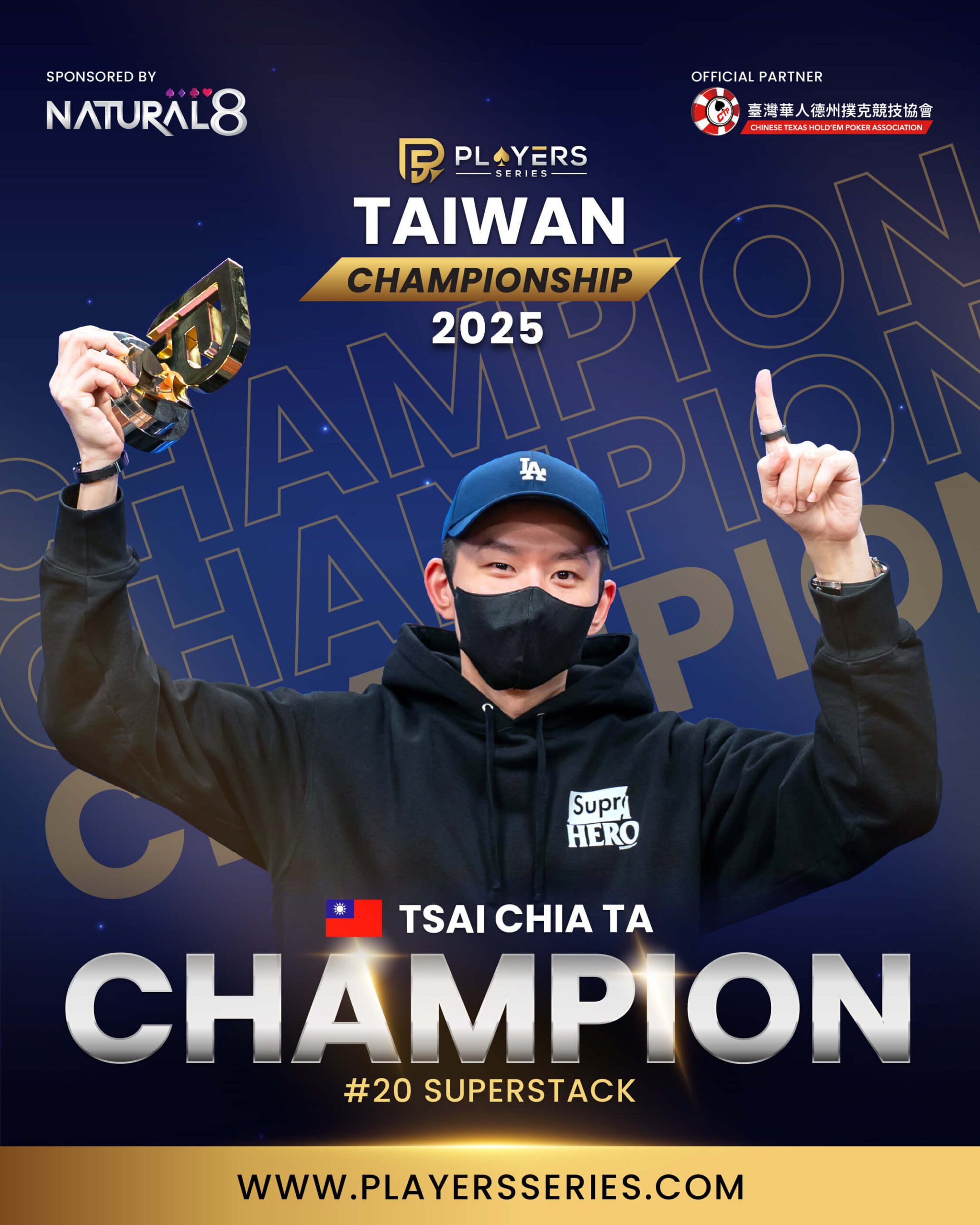 Tsai Chia-Ta, champion