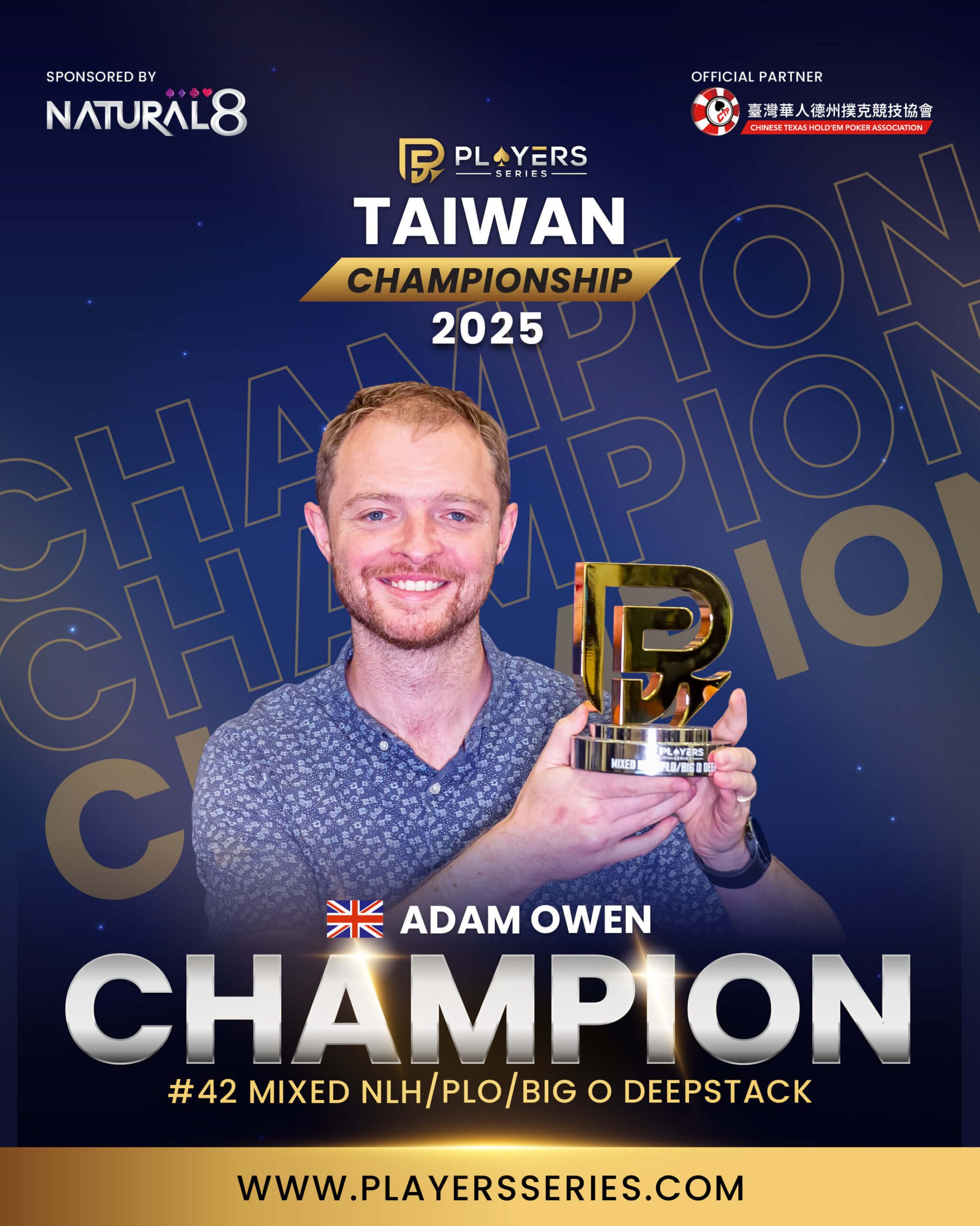 Adam Owen, champion