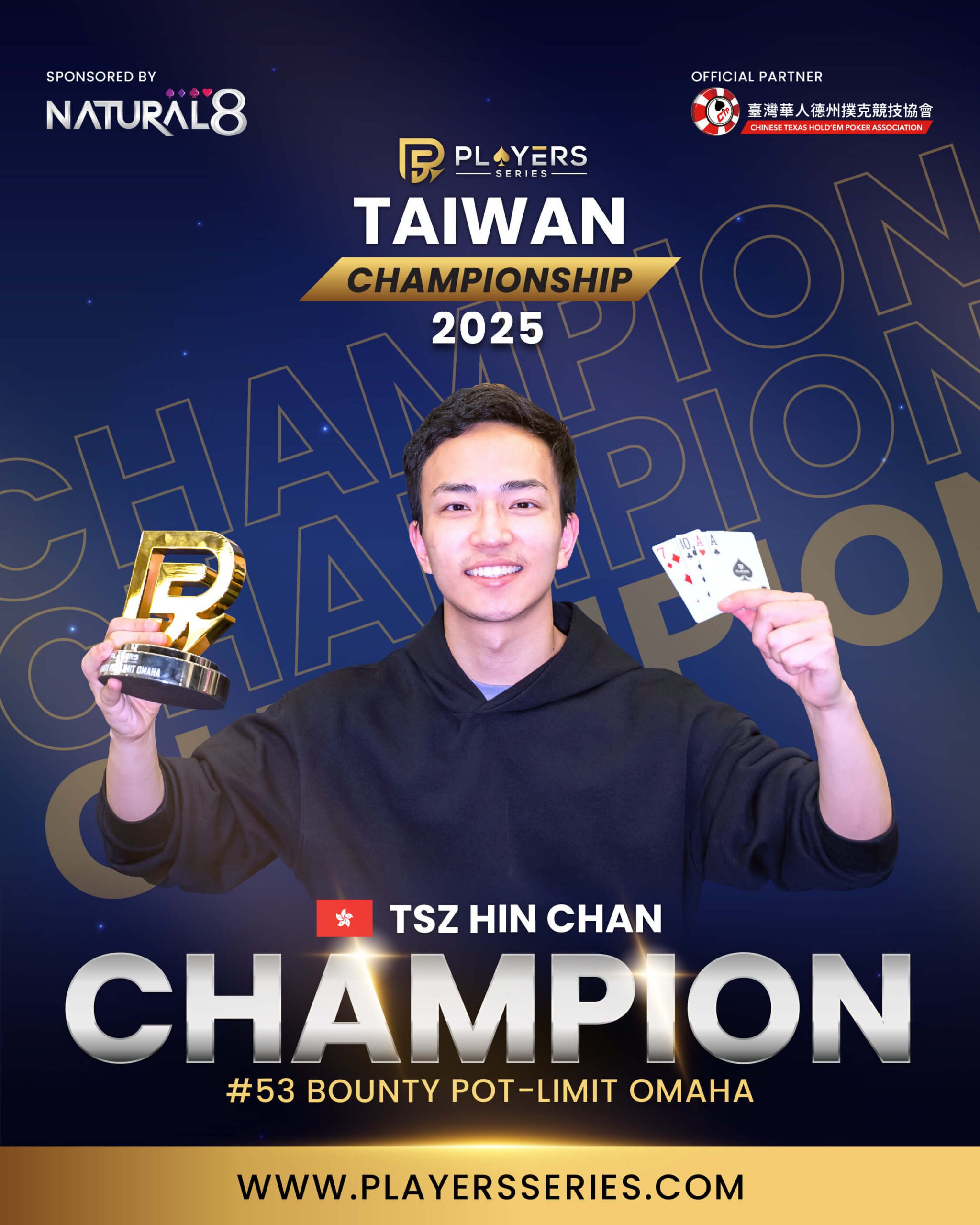 Tsz Hin-Chan, champion