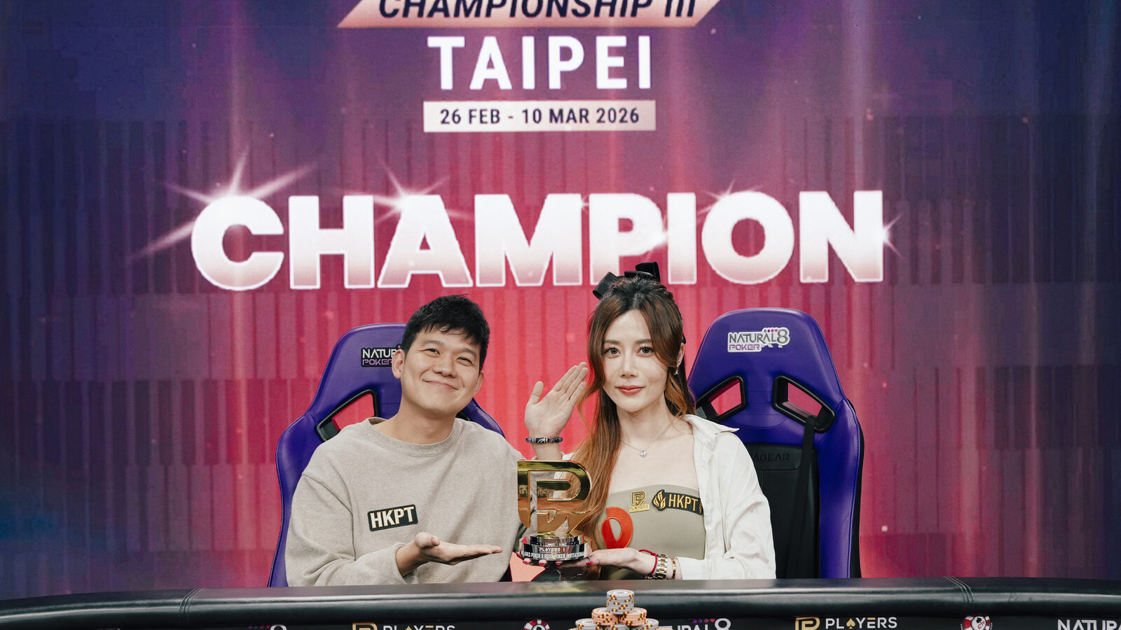 Team Kathy (Kathy Yeung / Alex Lee), champion